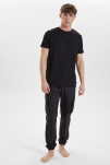 3-pack Bambus, T-Shirt, Schwarz -Resteröds