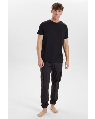 T-Shirt 3-pack, Bambusviskose, Schwarz