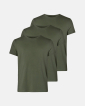 T-Shirt 3-pack | Bambusviskose | Grün - Resteröds