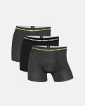 Recycelte polyester, Boxershorts, 3-Pack, Mehrfarbig 24 -JBS