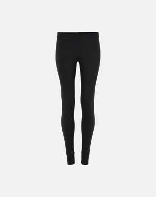Bambusviskose, Leggings, 2-pack, Schwarz