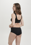 Bio-Baumwolle, Hipster Slip, 10-Pack, Schwarz
