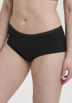 Bio-Baumwolle, Hipster Slip, 10-Pack, Schwarz