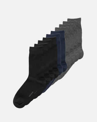 Socken 10-pack, Bambusviskose, Mehrfarbig