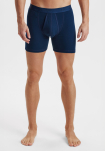 Tights m. Eingriff, Bio-Baumwolle, Blau
