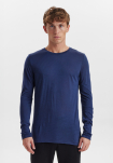 Bio-Wolle, Langarm-T-Shirt, Navy -JBS of Denmark Men