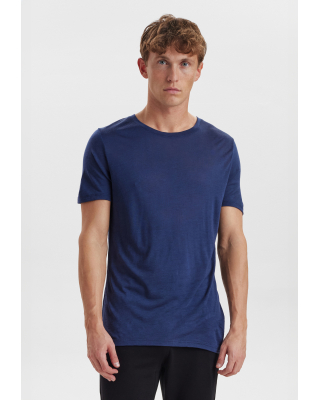 Bio-Wolle, T-shirt, Navy -JBS of Denmark Men