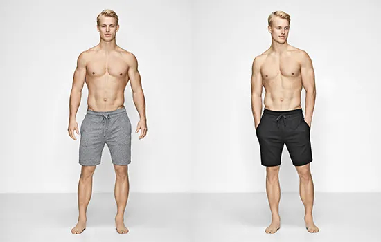 Bambus Shorts Herren Bei