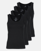 Bambusviskose | Tanktop | 4-Pack | Schwarz - JBS of Denmark Women
