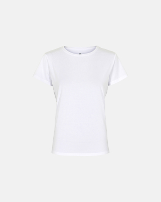 Bambusviskose, T-Shirt, 2-pack, Weiß