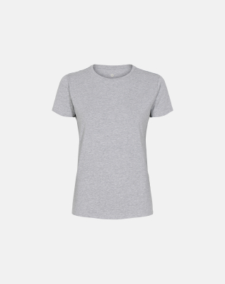 Bambusviskose, T-Shirt, 2-pack, Grau