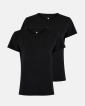 Bambusviskose | T-Shirt | 2-pack | Schwarz - JBS of Denmark Women