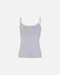 4-pack Bambus, Top schmaler Träger, Grau -JBS of Denmark Women