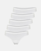 Bambusviskose | String | 5-pack | Weiß - JBS of Denmark Women