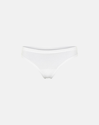 Bambusviskose, String, 5-pack, Weiß