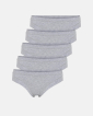Bambusviskose | Tai | 5-pack | Grau - JBS of Denmark Women