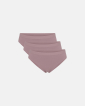 Bio-Baumwolle, Tai Pantie, 3-pack, Rose, Mädchen - Decoy