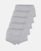 Bambusviskose | Maxi | 5-pack |Grau - JBS of Denmark Women