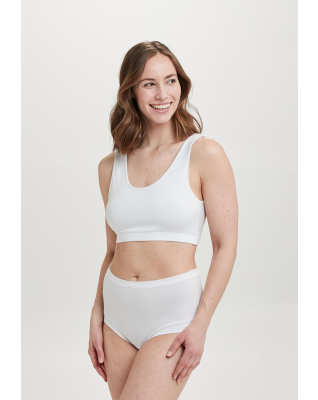 Bambusviskose, Maxi, 9-Pack, Weiß