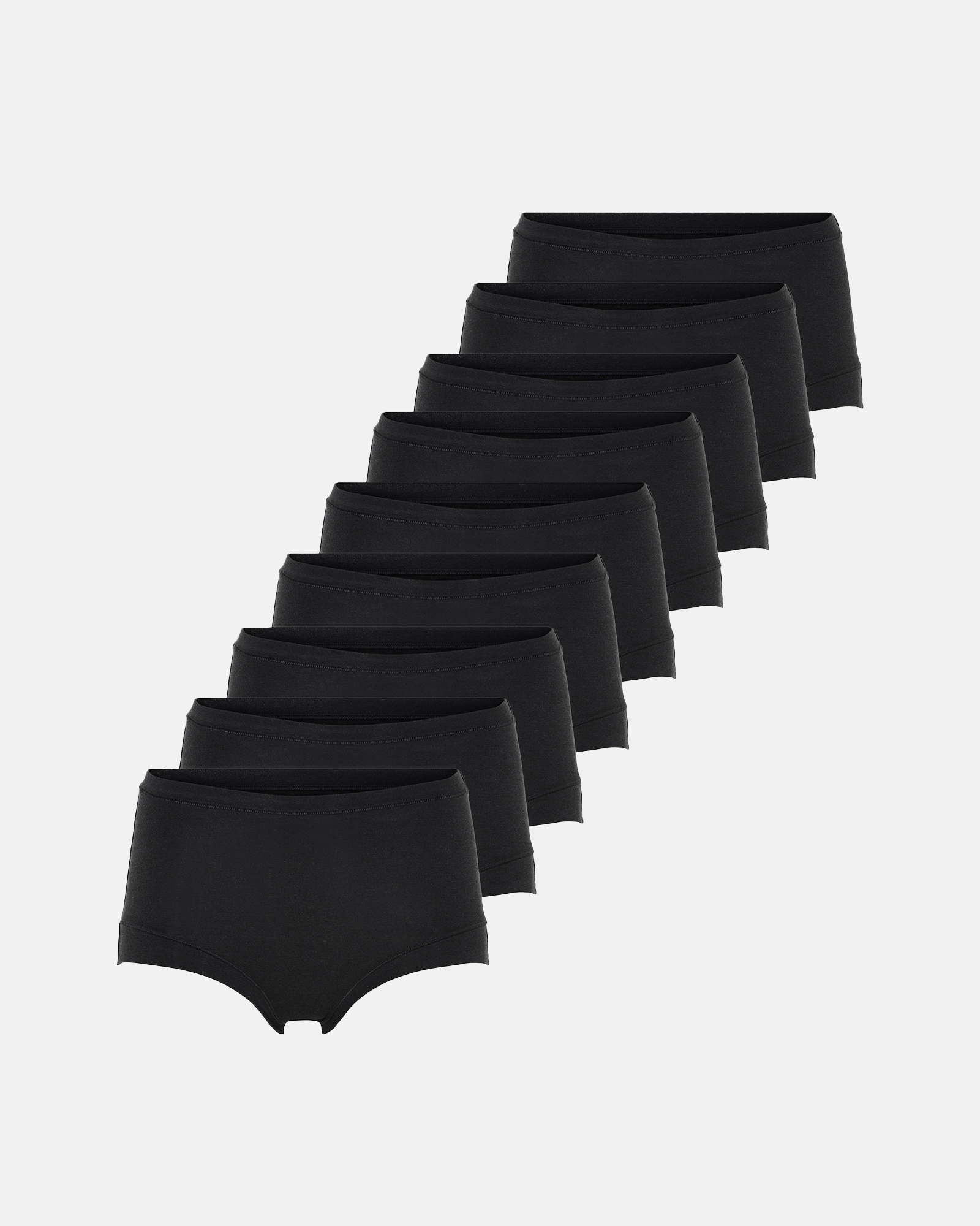 Bambus, Maxi Slip, 9-Pack, Schwarz -JBS of Denmark Women Bambus, Maxi Slip, 9-Pack, Schwarz -JBS of Denmark Women