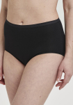 Bio-Baumwolle, Maxi Slip, 10-Pack, Schwarz