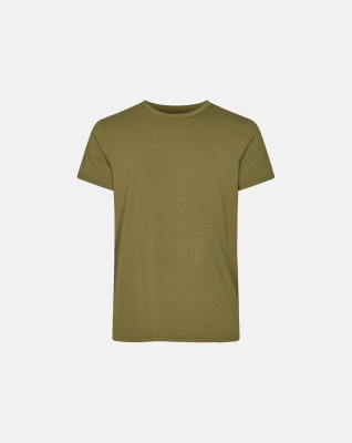 Bambus, T-shirt, Olivgrün -Resteröds