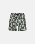 Recyceltes Polyester, Boxershorts, Grüner Druck
