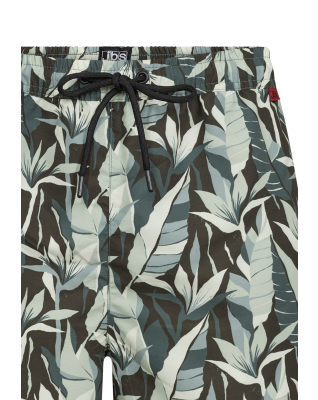 Recyceltes Polyester, Boxershorts, Grüner Druck