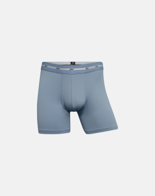 Recyceltes Polyester, Boxershorts, 3er-Pack, Blau, Grau, Hellblau -JBS