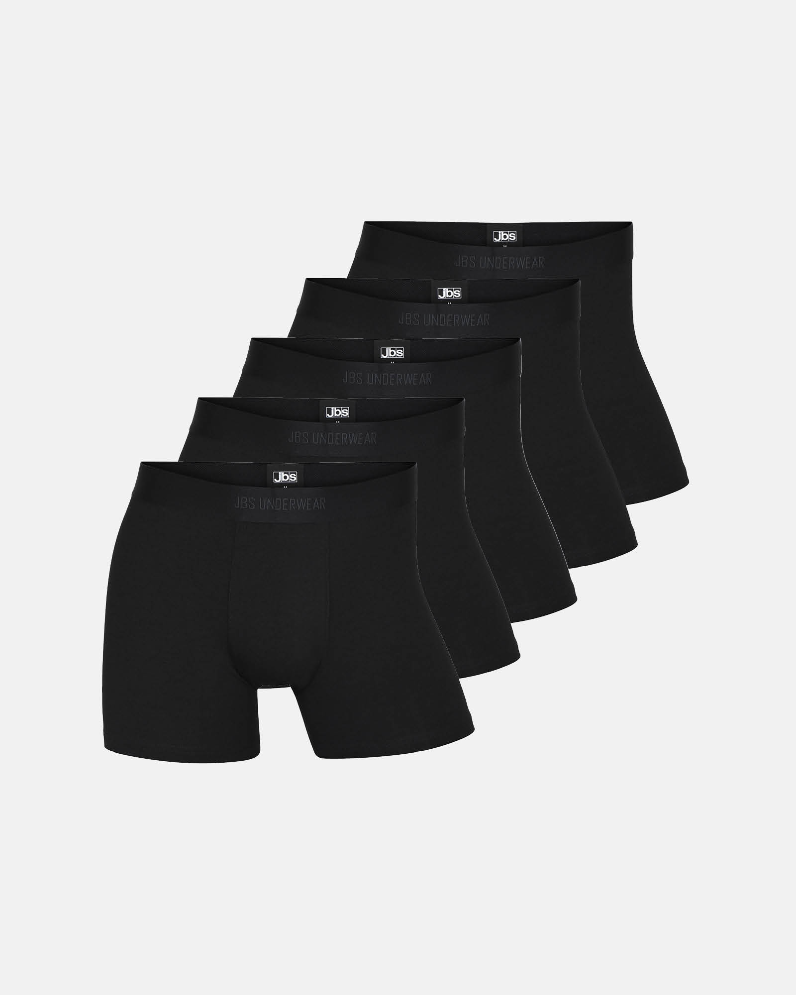 Bambusviskose, Unterhosen, 5-Pack, Schwarz, Geschenkbox -JBS Bambusviskose, Unterhosen, 5-Pack, Schwarz, Geschenkbox -JBS