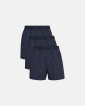100% Baumwolle, Boxershorts, 3er-Pack, Blau -JBS