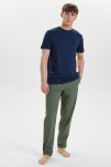 3-pack Bambus, T-Shirt, Navy -Resteröds