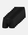 Bio-Baumwolle, Boxershorts, 9-Pack, schwarz -Resteröds