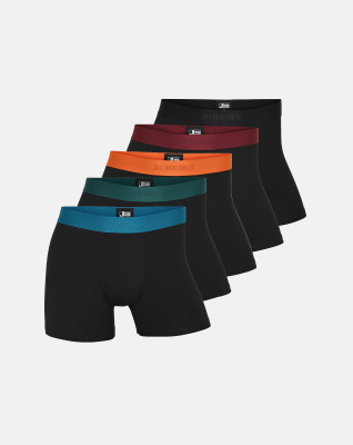 Bambusviskose, Tights in Geschenkbox, 5er-Pack, Mehrfarbig