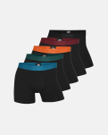 Bambusviskose, Tights in Geschenkbox, 5er-Pack, Mehrfarbig