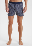Bio-Baumwolle, Boxershorts, 3-pack, Mehrfarbig Kariert -JBS