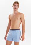 Bio-Baumwolle, Boxershorts, 3-Pack, Hellblau -JBS