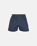 Bio-Baumwolle, Boxershorts, 3-Pack, Mehrfarbig marine Druck -JBS