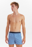 Bio-Baumwolle, Boxershorts, 3-Pack, Mehrfarbig Blau Karo -JBS