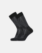 Bio-Wolle, Socken, 2-pack, Schwarz - Dovre