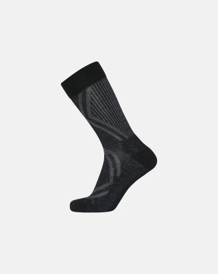 Bio-wolle, Socken, 2er-pack, Schwarz