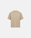 100% Bio-Baumwolle, Mid-Sleeve T-Shirt, Sand -Resteröds
