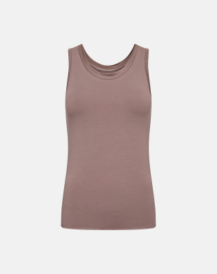Bio-Bambusviskose, Tanktop, 3-pack, Rose