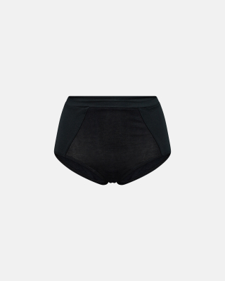 Organische Bambusviskose, 3-pack Maxi-Höschen, Schwarz