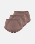 Bio-Bambusviskose, Maxi, 3-pack, Rosa