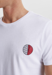 100% Bio-Baumwolle, T-Shirt O-Ausschnitt, Weiß -JBS of Denmark Men