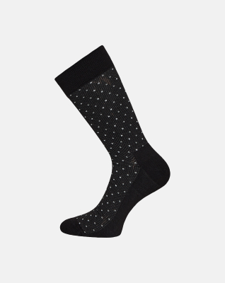 Socken, Bambusviskose, Schwarz