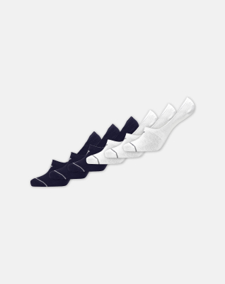 Bambus, Unsichtbare Socken, 6er-Pack, Mehrfarbig -CR7