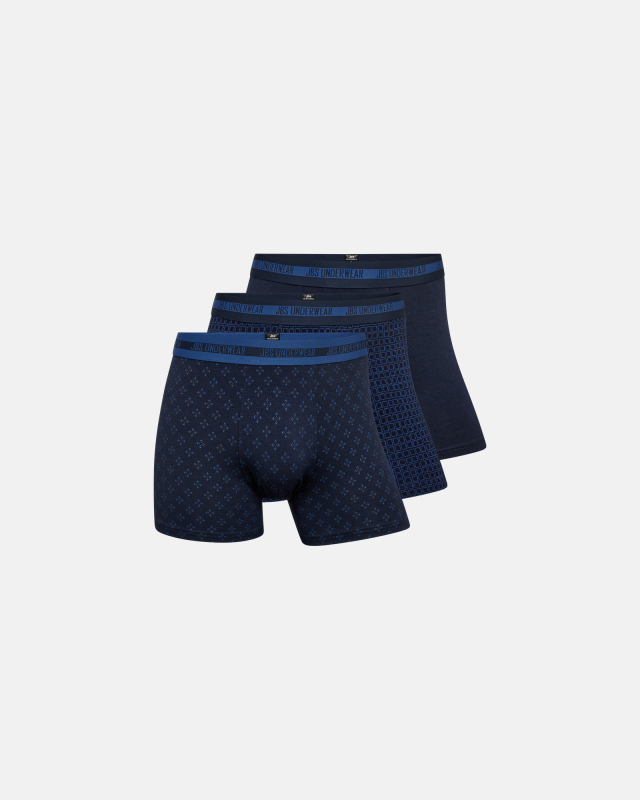 Bambusviskose, Boxer, 3-pack, Schwarz -JBS