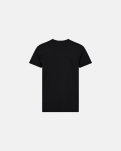 Bambus, T-Shirt Rundhals, Schwarz -Dovre
